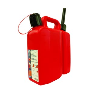 JERRICAN PLASTIQUE 3.5+1.5 L